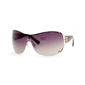 GUCCI 2808 GG 2808/S CBW CBW94 SHINY BROWN METAL BROWN GRADIENT LENS SUNGLASSES SHADES