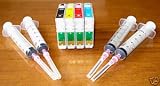 Compatible Refillable Cartridges for Epson Printers Cx5000 Cx6000 Cx7000f Cx7400 Cx8400 Cx9400