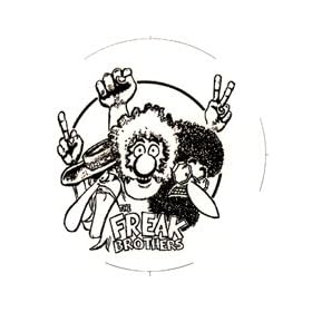 Fabulous Furry Freak Brothers Keychain