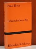 Erbschaft dieser Zeit - Ernst Bloch