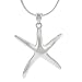 Sterling Silver Starfish Necklace