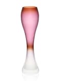 New! Hand Blown Glass, Dipped Easter Egg Vase