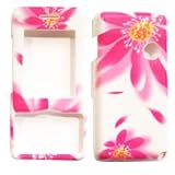 Fits LG Chocolate VX8500 Verizon Cell Phone Snap on Protector Faceplate Cover Housing Case - Pink Mum