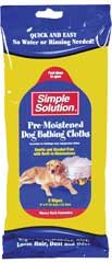 Simple Solution Bathing Wipes for Dogs