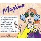 Office Products : Maxine 2009 Desk Calendar