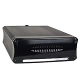 5.25/3.5 FireWire Aluminum IDE Drive Enclosure (Black)
