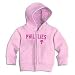 Philadelphia Phillies Infant Zip Hood by Soft as a Grape - Pink 6 Months