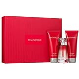 Lancome Magnifique 3 Piece Gift Set (1.7. Oz. Eau De Toilette Spray, 3.4 Oz. Perfumed Body Lotion, 3.4 Oz. Perfumed Shower Gel) $101 Value