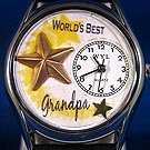 Best Grandpa Silver Watch