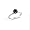 STUDIO 925: *BLACK DIAMOND 1 CT SOLITAIRE RING* , 5