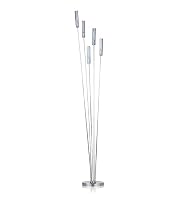 Oscar Smoked Floor Lamp