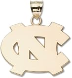 Univ Of North Carolina Nc Giant Polished (Rep Unc026) Charm/Pendant -14K/10K, Steel or Gold Plated