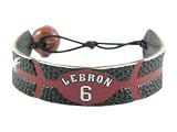 LEBRON JAMES MIAMI HEAT TEAM COLOR NBA JERSEY BRACELET