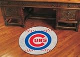 Chicago Cubs Baseball Shaped Rug