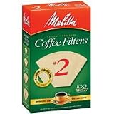 No. 2 Cone Coffee Filter in Natural Brown (Set of 100)