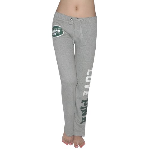 Pink Victoria's Secret femmes NFL New York Jets Coton Automne / Hiver Vêtements de nuit Pantalons / pyjama - Gris (taille: L) Pink Victoria's Secret femmes NFL New York Jets Coton Automne / Hiver Vêtements de nuit Pantalons / pyjama - Gris (taille: L)