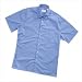 YSL Plain Short Sleeve Shirt Blue Bonnet X-Large