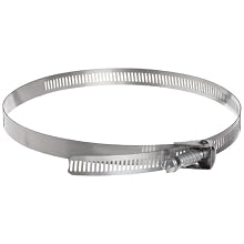 Dixon LS Series Stainless Steel 301 Quick Release Worm Gear Clamp