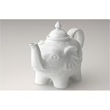 BIA Elephant Teapot in White  from The DRH Collection