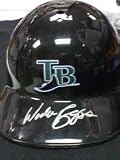 Signed Boggs, Wade Tampa Bay Devil Rays Replica Helmet