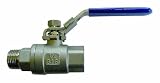 Sirocco 06211454 V4A Kugelhahn (Durchgang) 1/2 Zoll IG-AG