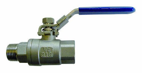 Sirocco 06211458 V4A Kugelhahn (Durchgang) 1 Zoll IG-AG