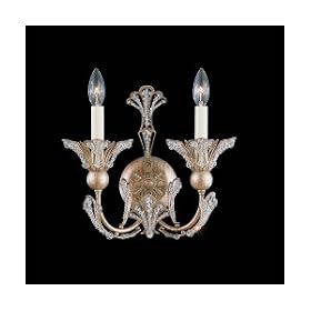 Schonbek Worldwide 7856-22S 2 Light Rivendell Wall Sconce