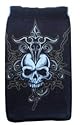 Original Handycop® Handysocke Tasche Etui aus Feinstrickmaterial 
-Motiv: Skull - Totenkopf - 65 x 110 mm passend für Sony Ericsson W200i 
/W205 / W302 / W350i / W395 / W508 / W580i / W595 / W705 / W710i / W715 
/W760i / W800i / W810i / W850i