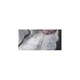 BLUE FLORAL BOUTIQUE THROW QUILT