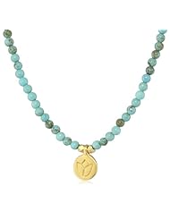 Satya Jewelry Turquoise Mini Lotus Necklace