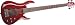 Musical Instruments : Hamer Velocity 2 Ash 5-String Bass Guitar, Transparent Red