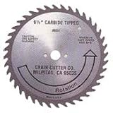Crain Cutter 804 6-1 2-Inch 40 Tooth Wood Saw Blade with 5 8-Inch Arbor for 810 SuperSaw