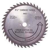 Crain Cutter 804 6 1/2" Wood Saw Blade w/ 5/8" Arbor for 810 Supersaw