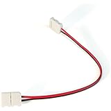 HitLights 8mm (SMD3528) Any Angle LED Light Strip Connector - 6 Inch (4 Pack)