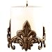 Fleur de Lis Candle Holder