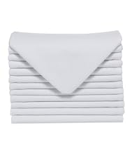 Muslin Squares - White 12pk