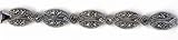 STERLING SILVER MARCASITE BRACELET