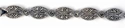 STERLING SILVER MARCASITE BRACELET