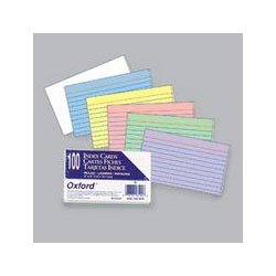 ESS7520CHE - Plain Index Cards