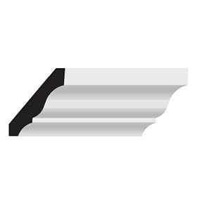 Nucasa M416-S Crown Molding Sample, Unfinished Maple, 19/16-by-2-1/4-by-6-Inch
