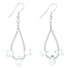 EXP Handmade Agate, Glass & Silver Earrings