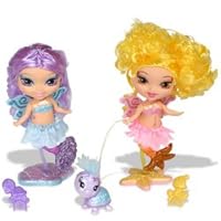 Barbie Fairytopia Mermaidia: 5 Merfairies - Purple and Yellow