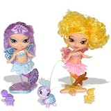 Barbie Fairytopia Mermaidia: 5" Merfairies - Purple and Yellow