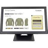PLANAR PT1945RW - 19 BLACK WIDE ECONOMICAL 5-WIRE RESISTIVE TOUCH SCREEN LCD WITH DUAL