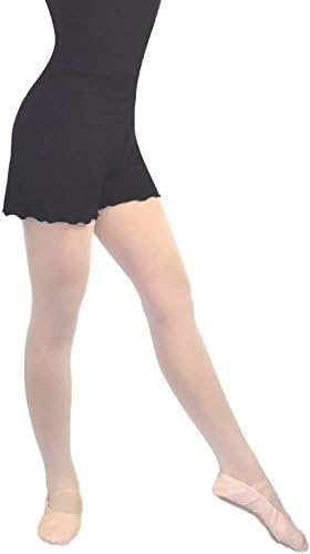 Ballet Sayori Active Basic Dance or Yoga Fold Down Cotton Short Flared Pants Made In Japan Adult M