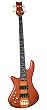 Schecter Stiletto Studio-4 Electric Bass (4 String, Left Handed, Honey Satin)