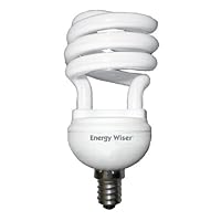Bulbrite CF12SM/WW/E12 12Watt Compact Fluorescent Coil Candelabra Base
