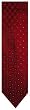 Men's Tommy Hilfiger Necktie Neck Tie Red Navy & Silver