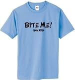 Bite Me, Edward on Adult & Youth Cotton T-Shirt (in 40 colors)