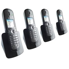 Philips VOIP8411B - Cordless phone / VoIP phone w/ call waiting caller ID - DECT - Skype
